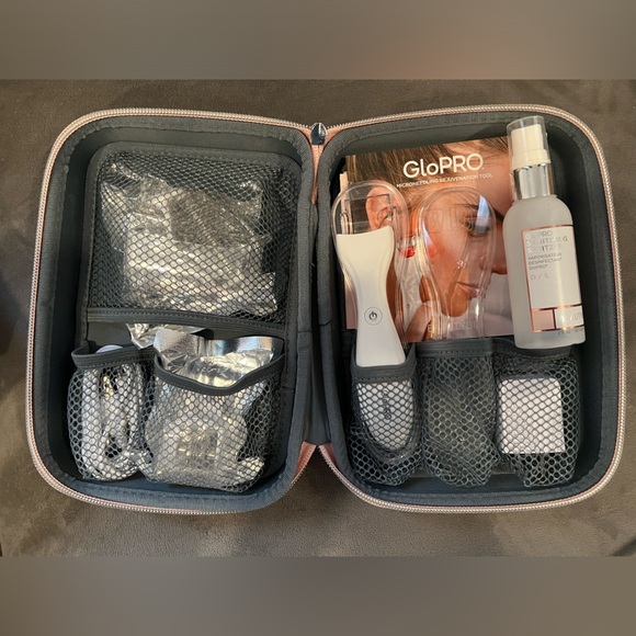 BeautyBio Microneedling Set for Face and Body with Red Light Therapy